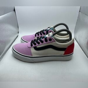 Vans Old School multicolor canvas Sneakers women’s size 7.5